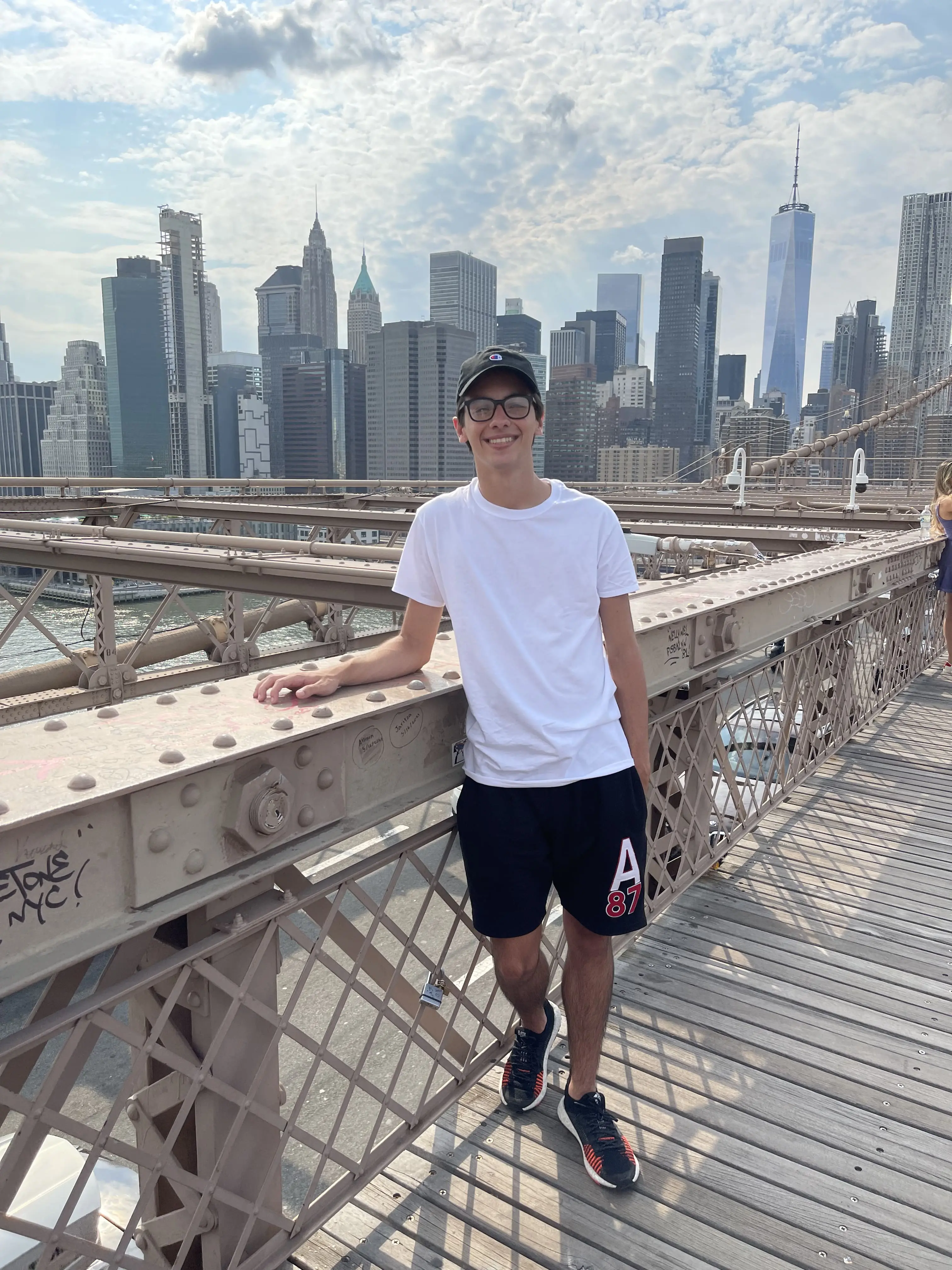 Visiting the Brooklyn Bridge