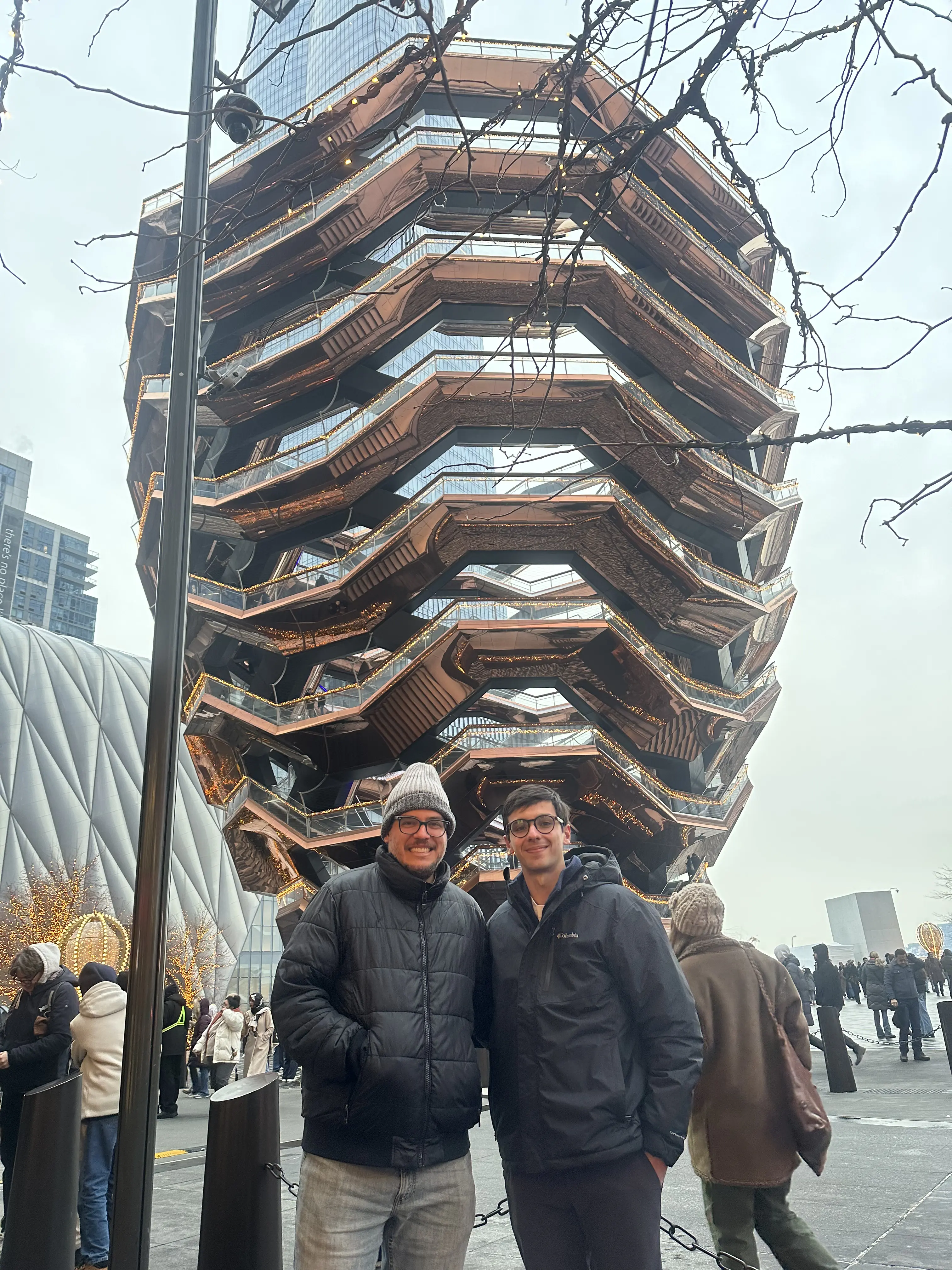 Visiting Hudson Yards with Enrique Areyan